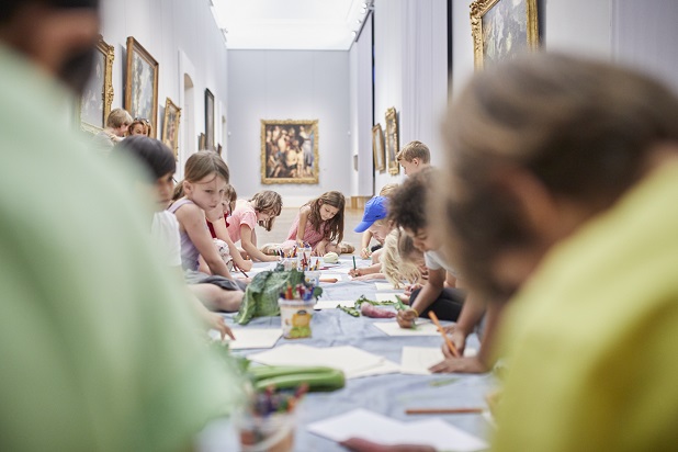 Foto:  Kinderworkshop: Sebastian Heck
/ Staatliche Kunsthalle Karlsruhe